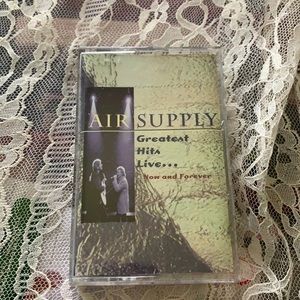 Air Supply Greatest Hits Live: Now & Forever Cassette Tape (1996)